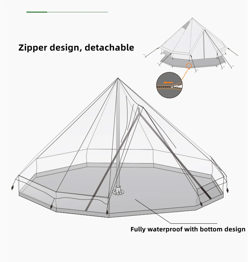 Outdoor Camping Tent Travel 5-8 Person Family Large Space Camping Thick Cotton Fabric Camping Equipment Nature Hike Outdoor Camping Tent Travel 5-8 Person Family Large Space Camping Thick Cotton Fabric Camping Equipment Nature Hike