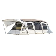 Tent Camping Outdoor Camping Equipment Windproof and Rainproof Two Rooms One Hall Large Space Tunnel Tent LanSheng