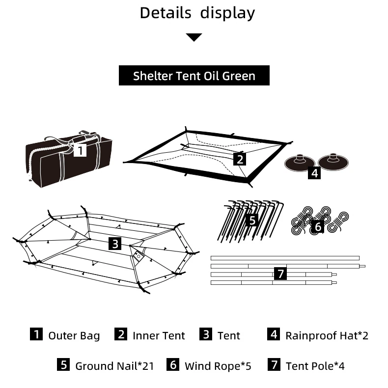 Blackdeer Shelter Tent Camping Silver Coated Big Tent Canopy Sunshade Rainproof Outdoor Camping Tarp Blackdeer Shelter Tent Camping Silver Coated Big Tent Canopy Sunshade Rainproof Outdoor Camping Tarp