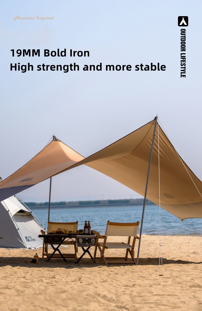 outdoor camping camping portable awning pergola sun protection from the rain Oxford tent canopy outdoor camping camping portable awning pergola sun protection from the rain Oxford tent canopy