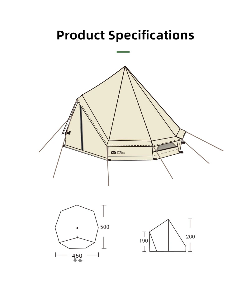 Outdoor Camping Tent Travel 5-8 Person Family Large Space Camping Thick Cotton Fabric Camping Equipment Nature Hike Outdoor Camping Tent Travel 5-8 Person Family Large Space Camping Thick Cotton Fabric Camping Equipment Nature Hike