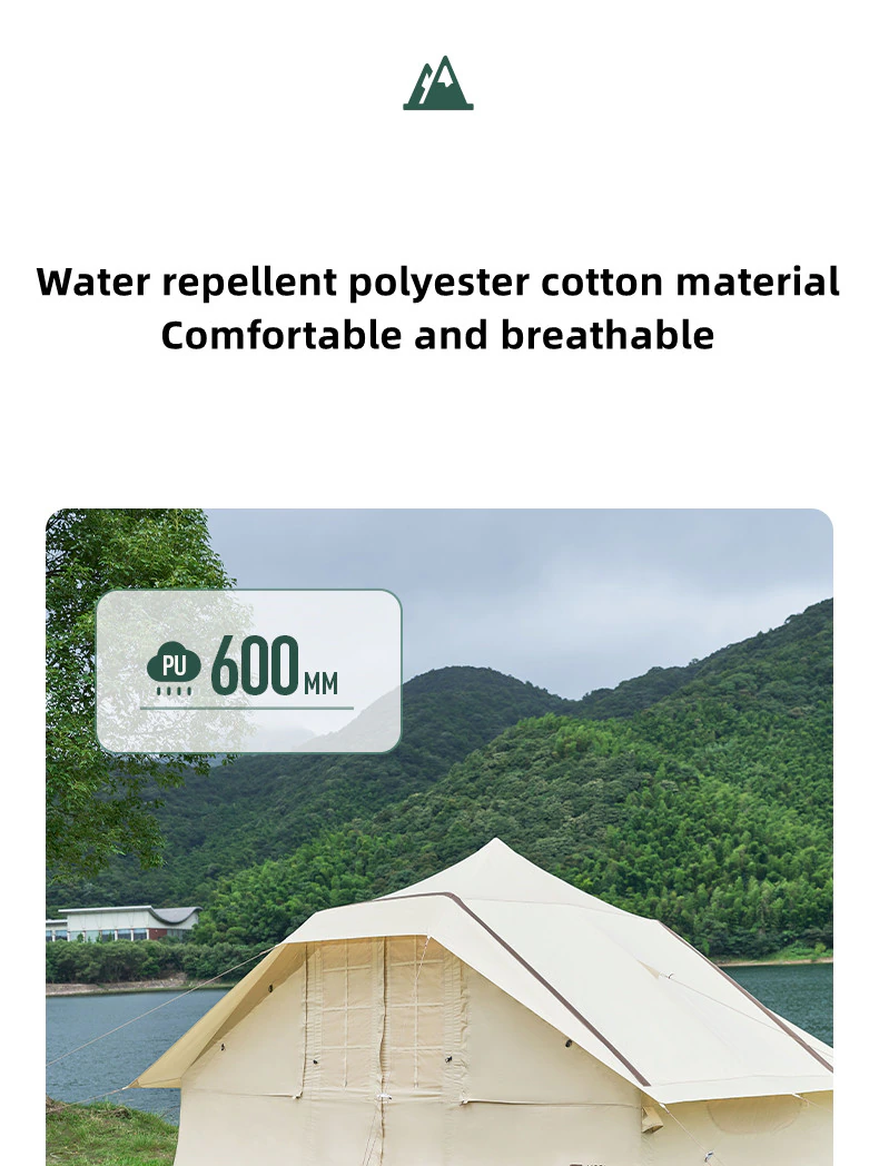 Exquisite Camping Outdoor Inflatable Tent Camping Thickened Cotton 5-8 Person Cabin Tent Era 260 Exquisite Camping Outdoor Inflatable Tent Camping Thickened Cotton 5-8 Person Cabin Tent Era 260