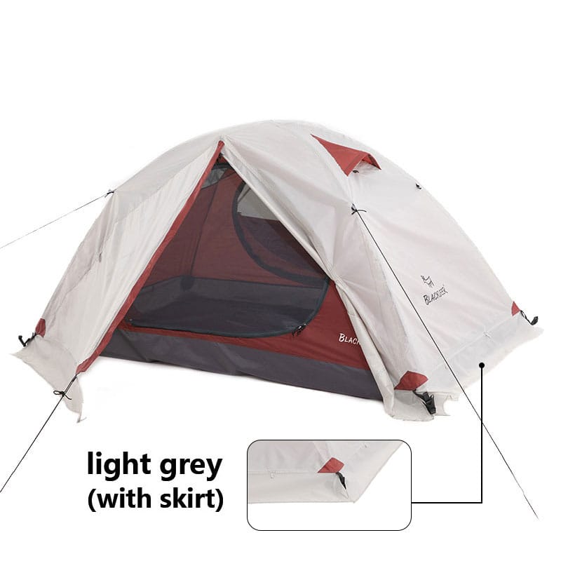 Archeos 2-3 People Backpacking Tent Outdoor Camping 4 Season Winter Skirt Tent Double Layer Waterproof Hiking Survival