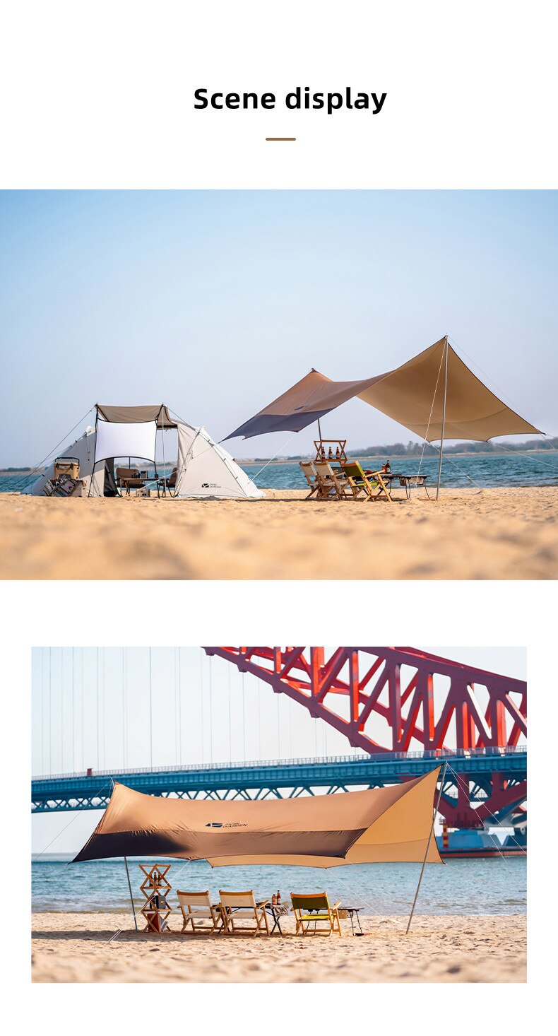 outdoor camping camping portable awning pergola sun protection from the rain Oxford tent canopy outdoor camping camping portable awning pergola sun protection from the rain Oxford tent canopy