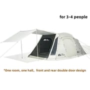 Outdoor Camping Tent Travel Family Windproof And Rainproof Aluminum Pole Multi-Person Large Space Camp Tent Shelter