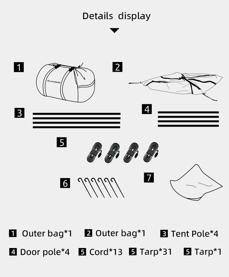 5-8 People Backpacking Tent Outdoor Camping Double Layer Flying Bird Tent Oil Green Waterproof 210D Polyester Oxford 5-8 People Backpacking Tent Outdoor Camping Double Layer Flying Bird Tent Oil Green Waterproof 210D Polyester Oxford