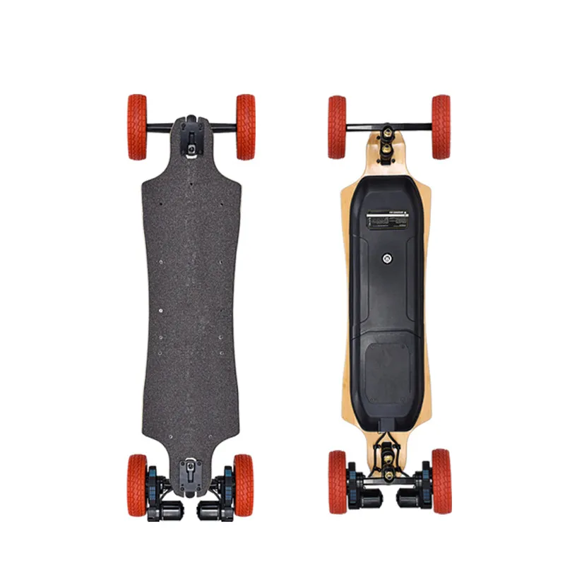 off road all terrain electric skateboard electronic skate board 45 Dual Motor Electric Off-Road Mountain Board 10S5P 36V