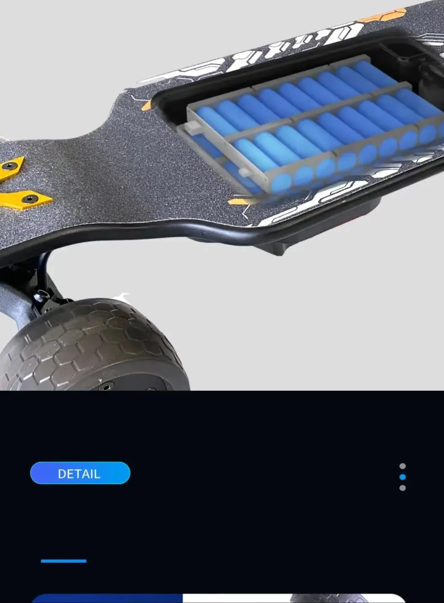 GryanOutdoor off-road electric skateboard four wheel adult work transport walking artifact balance car campus electric longboard