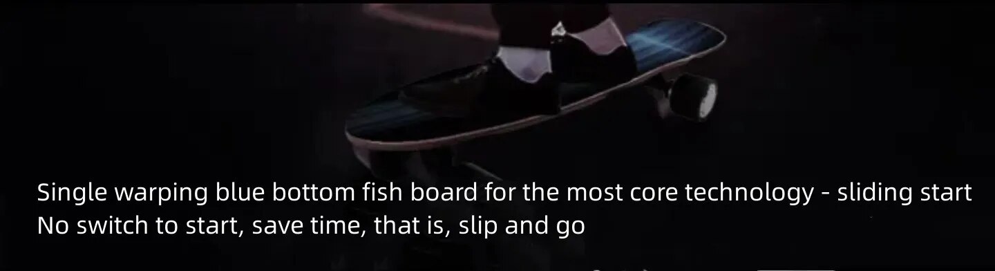 GryanFashion four-wheel scooter land Chong rapid descent electric small fish board adult students office workers walk to commute
