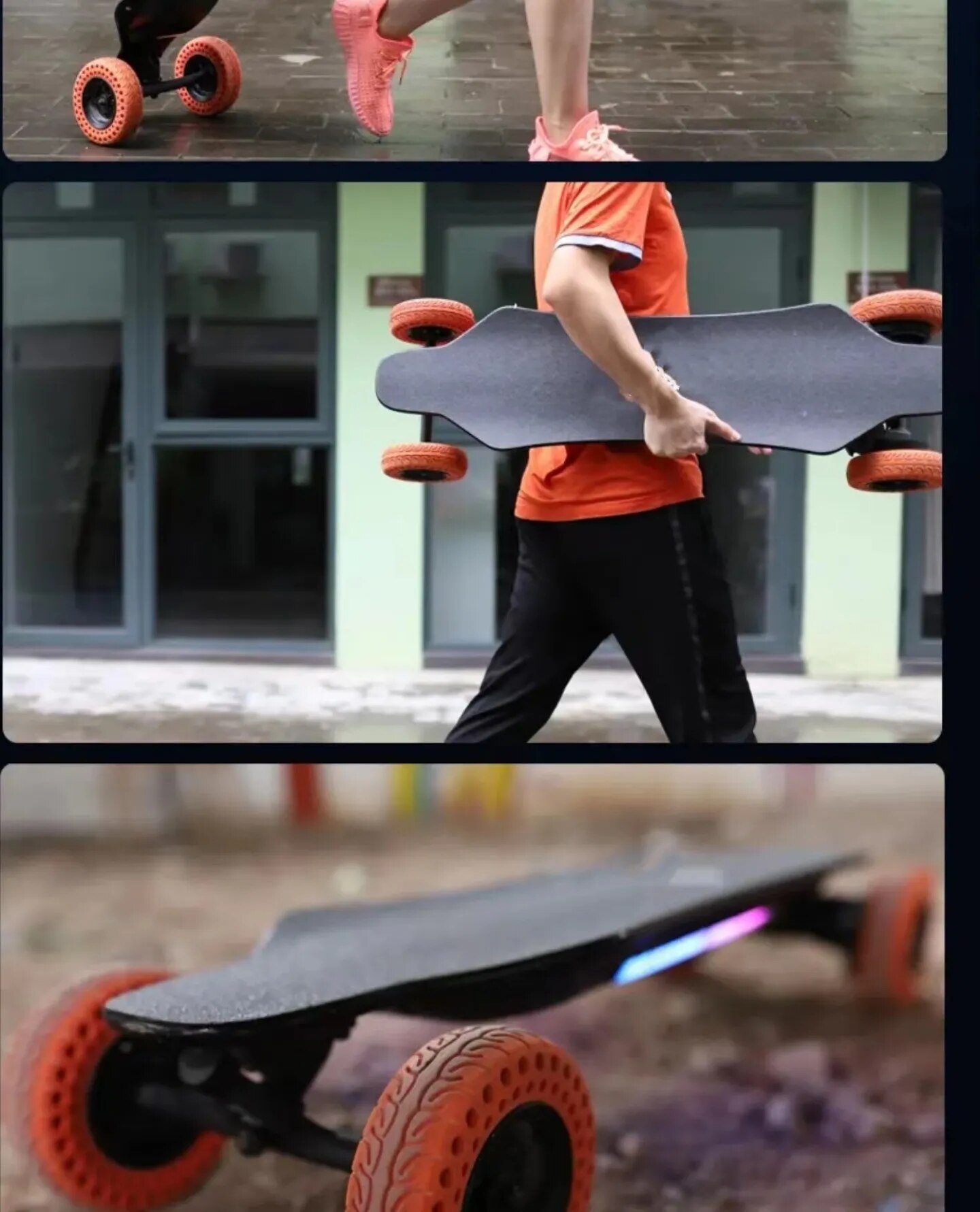 Gryan SUV Jupiter all-terrain electric scooter Electric land impact board replacement walking speed down waterproof skateboard