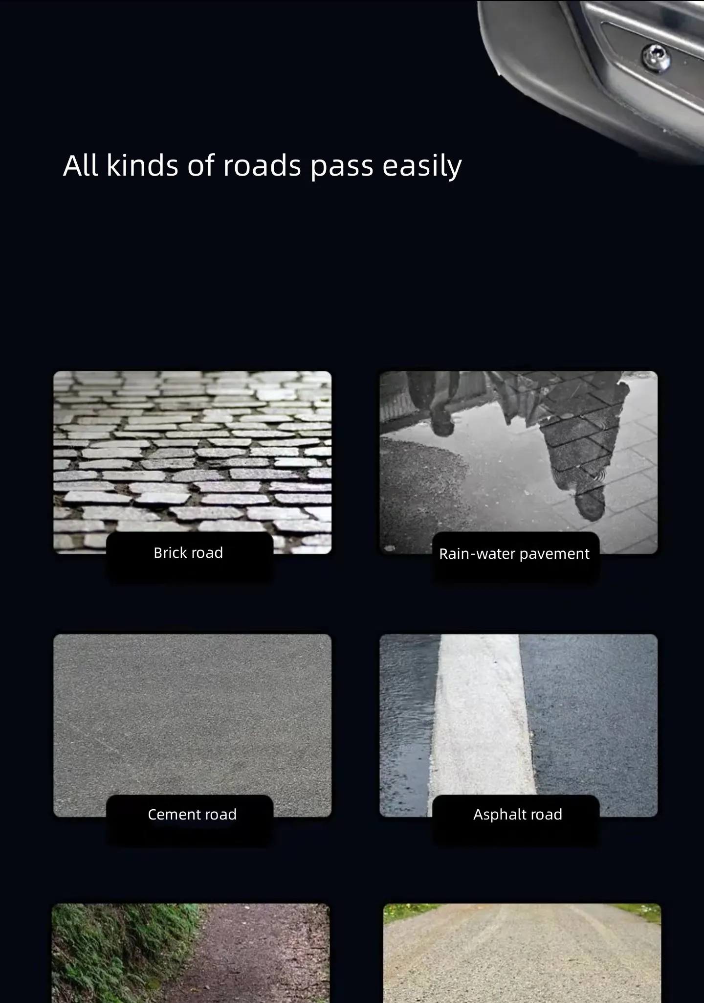 GryanOutdoor off-road electric skateboard four wheel adult work transport walking artifact balance car campus electric longboard