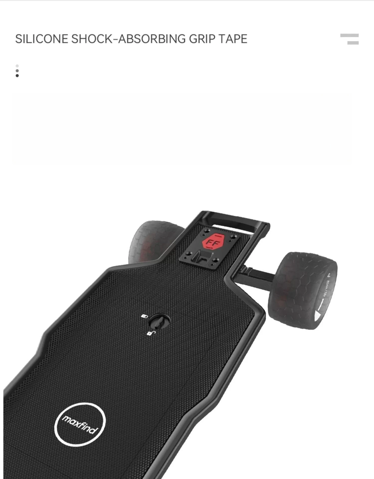 Maxfind new FF BELT electric scooter scooter all-terrain off-road dual drive remote control adult