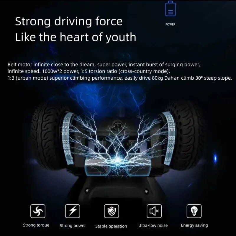 Gryan SUV Jupiter all-terrain electric scooter Electric land impact board replacement walking speed down waterproof skateboard