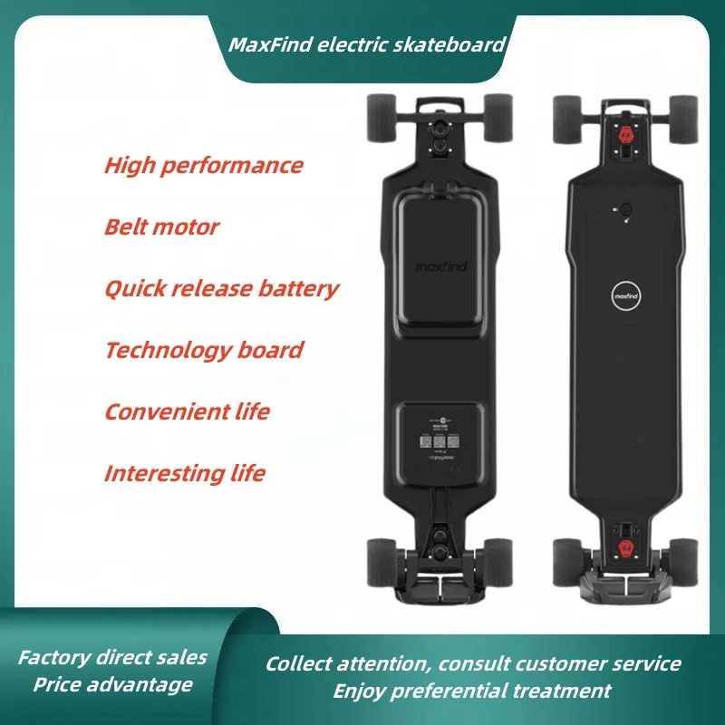 Maxfind new FF BELT electric scooter scooter all-terrain off-road dual drive remote control adult