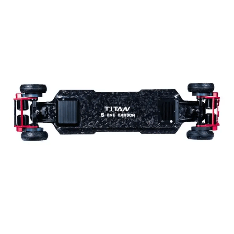 B-ONE TITAN Carbon Long Range 78km The Best All Terrain Electric Skateboard with 60kph Top Speed
