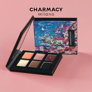 CHARMACY Glitter Matte Eyeshadow Palette 10 Pattern 3D Printing Eye Pigment Shadows Waterproof Longstay Eye Makeup Dropshipping