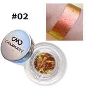 CHARMACY New 10 Color Multichrome Gel Eyeshadow Chameleon Shiny Gel Eyeshadows Flakes Gel Eye Makeup Duochrome Glitter Eye