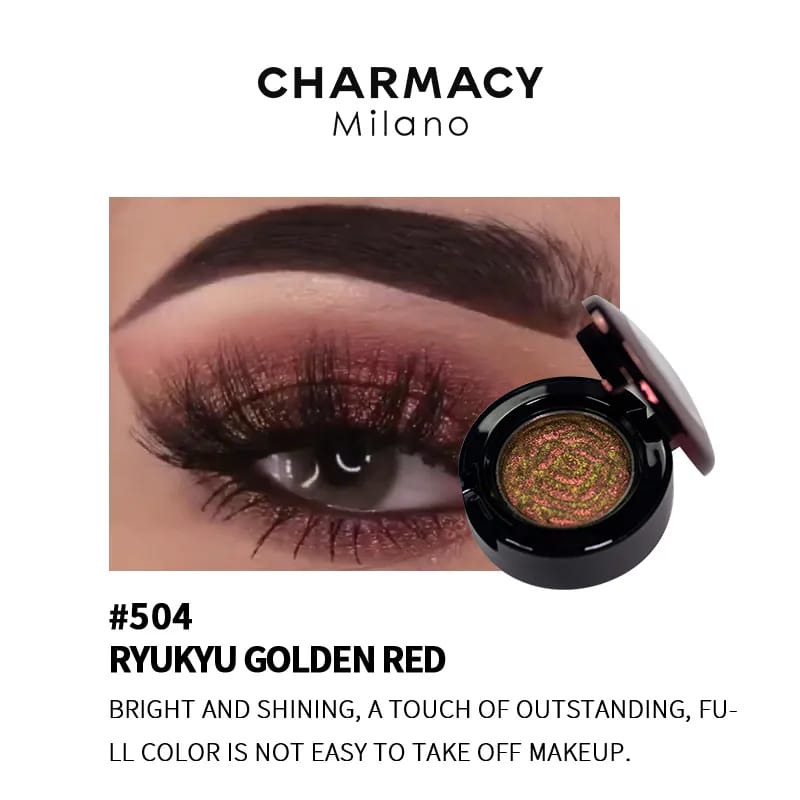 CHARMACY Chameleon Glitter Eyeshadow Insane Shifters Long Lasting Single Shimmer Eyeshadows Eye Makeup Cosmetic for Women Coupon & Discount