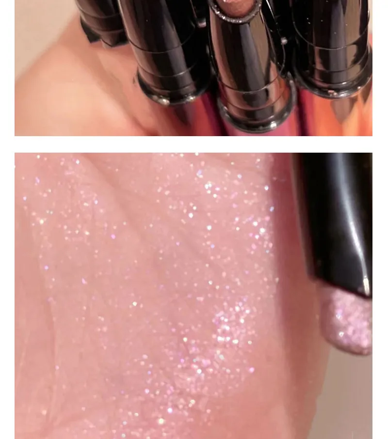 Pearlescent Eye Shadow Stick Shimmering Clear Sparkle Diamond Lying Silkworm Pencil Long Lasting Glitter for Eyes Korean Makeup