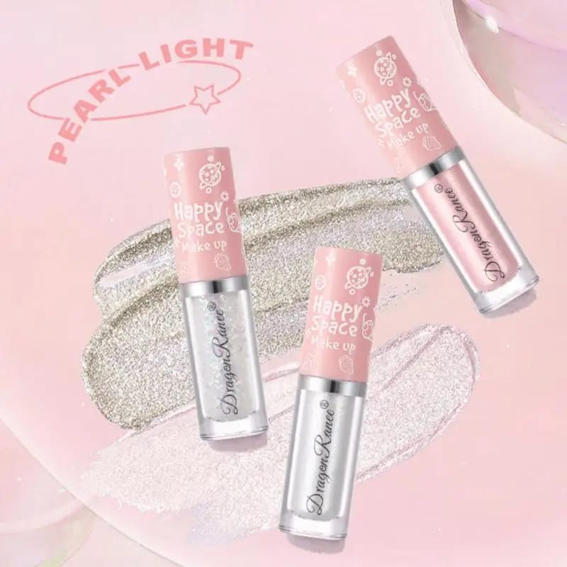 Highlighter Sparkling Eyes 8 Colors Beauty Cosmetics Pearlescent Glitter Eye Shadow Liquid Eye Shadow Eyes Makeup