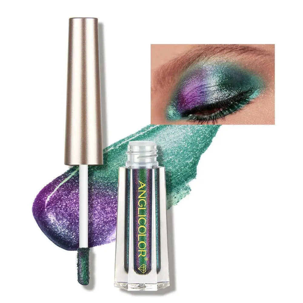 Liquid Chameleon Eyeshadow Makeup Chameleon Multichrome Makeup MultiChrome Eyeshadow Glitter Liquid Eye Shadow For Women Girls