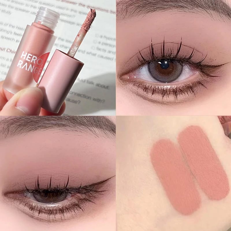 Nude Brown Liquid Eyeshadow Stick Matte Natural Cheek Contour Shadow Blush Pigment Cosmetic Tools Eye Shadow Cream Korean Makeup