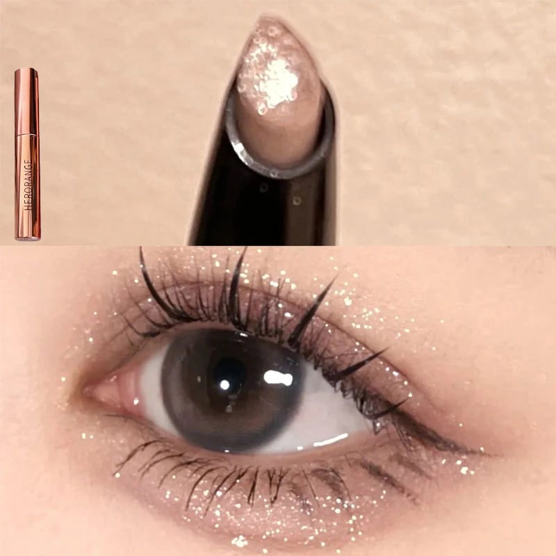 Pearlescent Eye Shadow Stick Shimmering Clear Sparkle Diamond Lying Silkworm Pencil Long Lasting Glitter for Eyes Korean Makeup