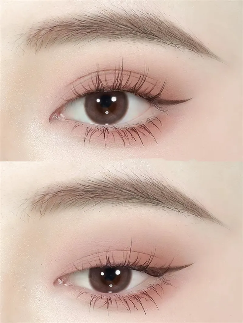 Eyeshadow Cream Glitter Matte Eye shadow Cream Contour Pigment Long Lasting Fine Shimmer Matte Natural Shadow Cream Eyes Makeup
