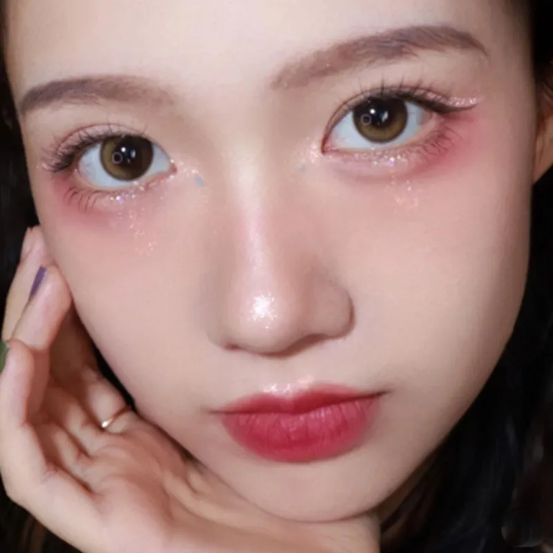 Double Color Glitter Eye shadow Stick Pencil Eyeshadow Makeup Waterproof Bicolor Shimmer Cosmetics Beauty Makeup Tool