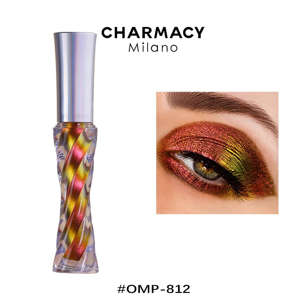 CHARMACY Glitter Professional Eyeshadow Chameleon Liquid Eyeshadow Shiny Long-lasting Eye Shadow High Quality Makeup Cosmetic