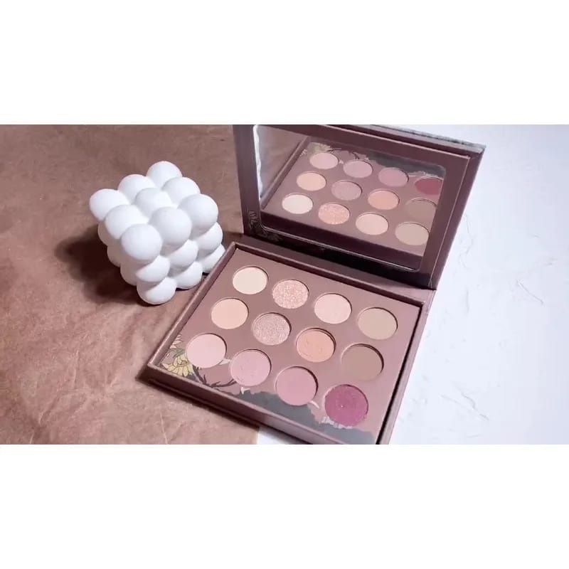 12 Color Eye Shadow Plate Pearlescent Shimmer Eye Shadow Makeup Palette Eye Shadow Beauty Glazed