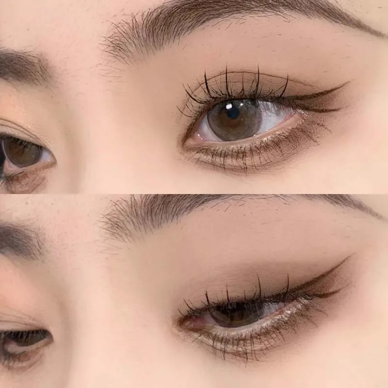 Nude Brown Liquid Eyeshadow Stick Matte Natural Cheek Contour Shadow Blush Pigment Cosmetic Tools Eye Shadow Cream Korean Makeup