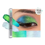 CHARMACY New Multichrome Eyeshadow Sticks High Pigmented Glitter Eyeshadow 6 Color Waterproof Eye Shadow Pen Metallic Makeup
