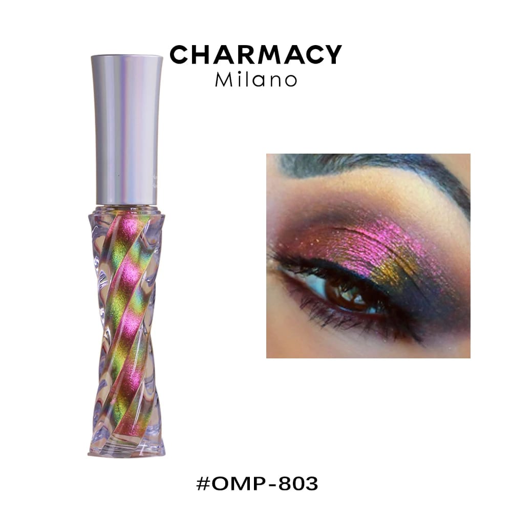 CHARMACY Glitter Professional Eyeshadow Chameleon Liquid Eyeshadow Shiny Long-lasting Eye Shadow High Quality Makeup Cosmetic