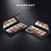 CHARMACY Twelve-color Eyeshadow Palette Diamond Shiny High-gloss Long-lasting Optical Color-changing Women's Fashion Makeup