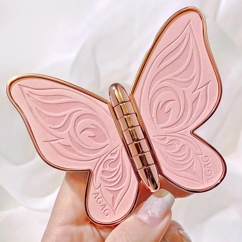 Brand 6 colors Eyeshadow palette butterfly Eye shadow lucky Koi Pearl Sequins Glitter Matte Makeup plate glitter eyeshadow