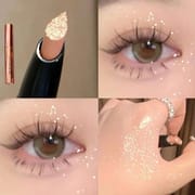 Pearlescent Eye Shadow Stick Shimmering Clear Sparkle Diamond Lying Silkworm Pencil Long Lasting Glitter for Eyes Korean Makeup