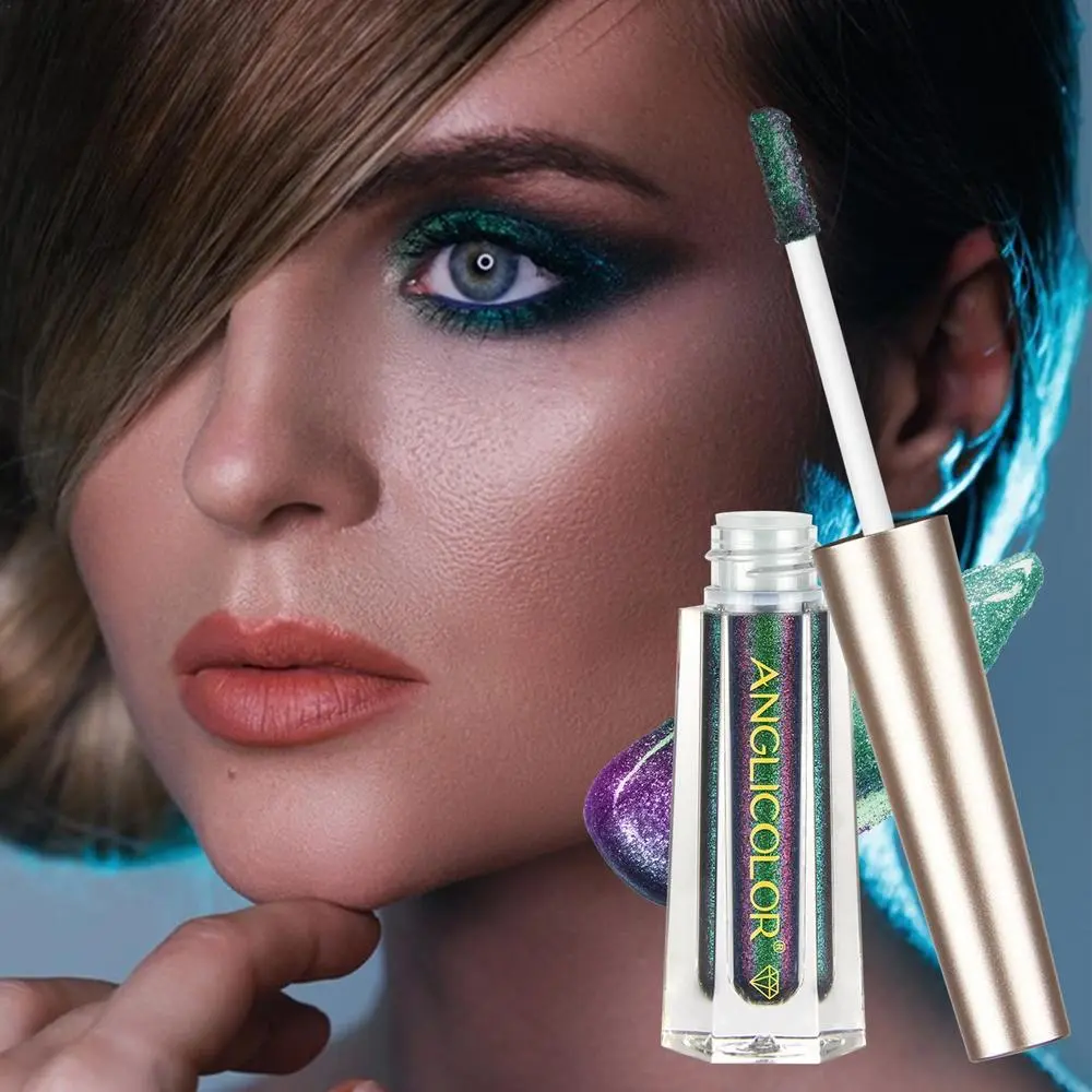 Liquid Chameleon Eyeshadow Makeup Chameleon Multichrome Makeup MultiChrome Eyeshadow Glitter Liquid Eye Shadow For Women Girls