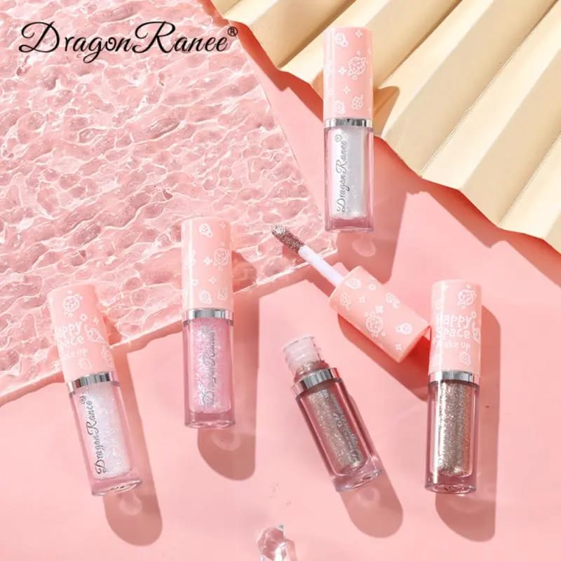 Highlighter Sparkling Eyes 8 Colors Beauty Cosmetics Pearlescent Glitter Eye Shadow Liquid Eye Shadow Eyes Makeup