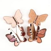 Brand 6 colors Eyeshadow palette butterfly Eye shadow lucky Koi Pearl Sequins Glitter Matte Makeup plate glitter eyeshadow