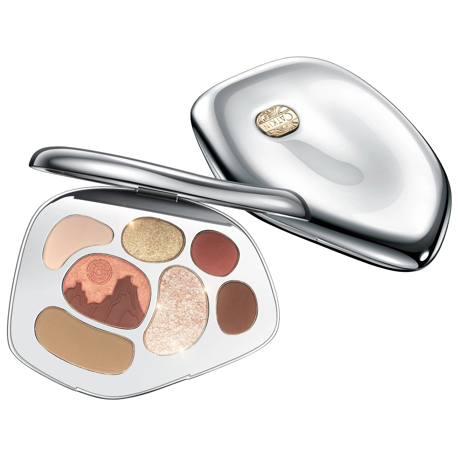CATKIN Eyeshadow Blush Full Face Matte Shimmer Glitter High Pigmented Face Highlighter Shading Powder