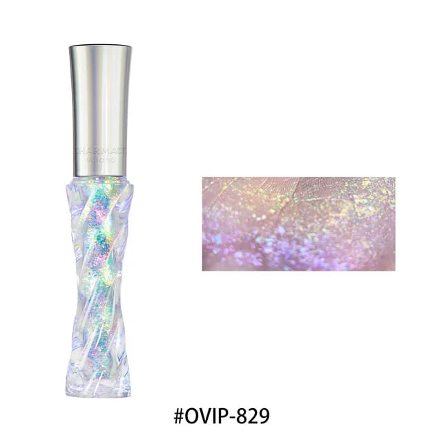 CHARMACY Glitter Professional Eyeshadow Chameleon Liquid Eyeshadow Shiny Long-lasting Eye Shadow High Quality Makeup Cosmetic