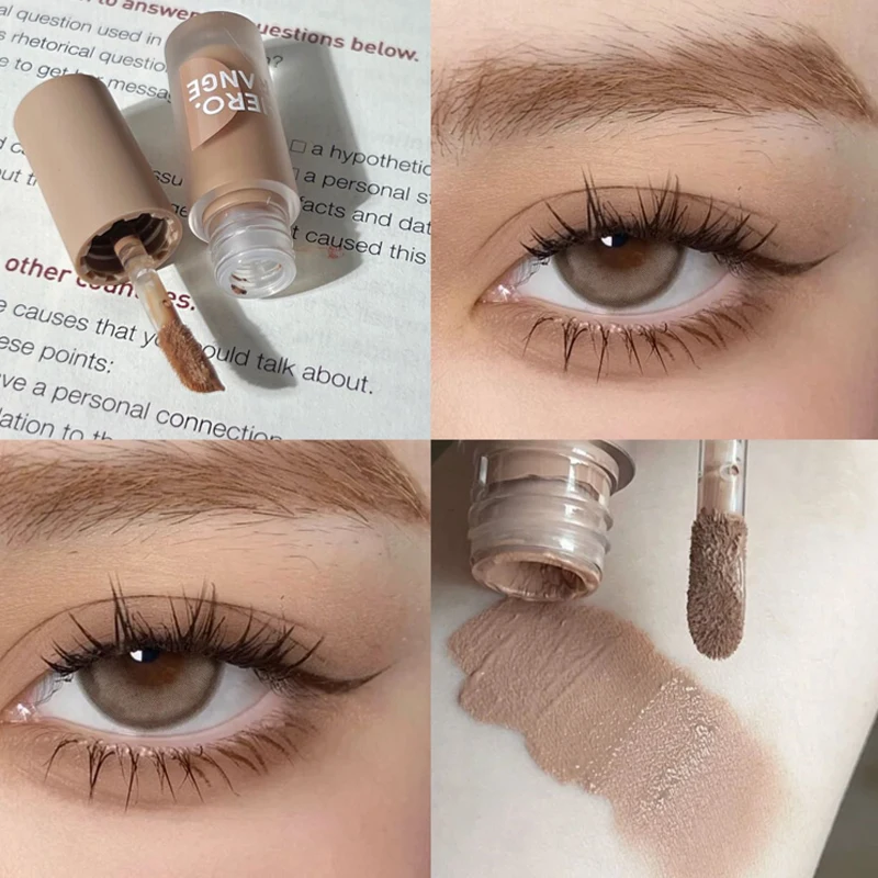 Nude Brown Liquid Eyeshadow Stick Matte Natural Cheek Contour Shadow Blush Pigment Cosmetic Tools Eye Shadow Cream Korean Makeup