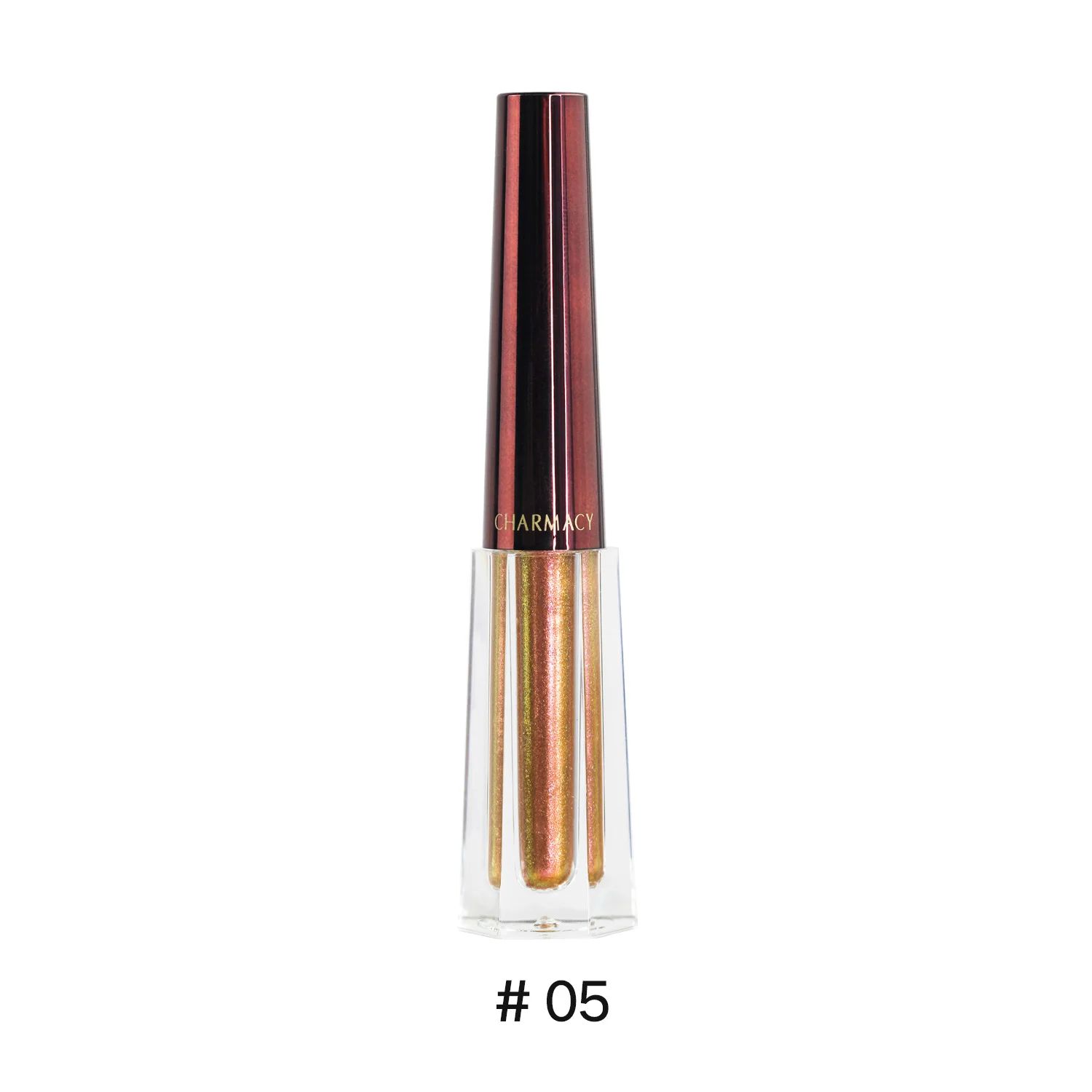 CHARMACY Liquid Duochrome Eyeshadow Glitter Long-lasting Liquid Eyeshadows Waterproof Eye Shadow Professional Makeup Cosmetic