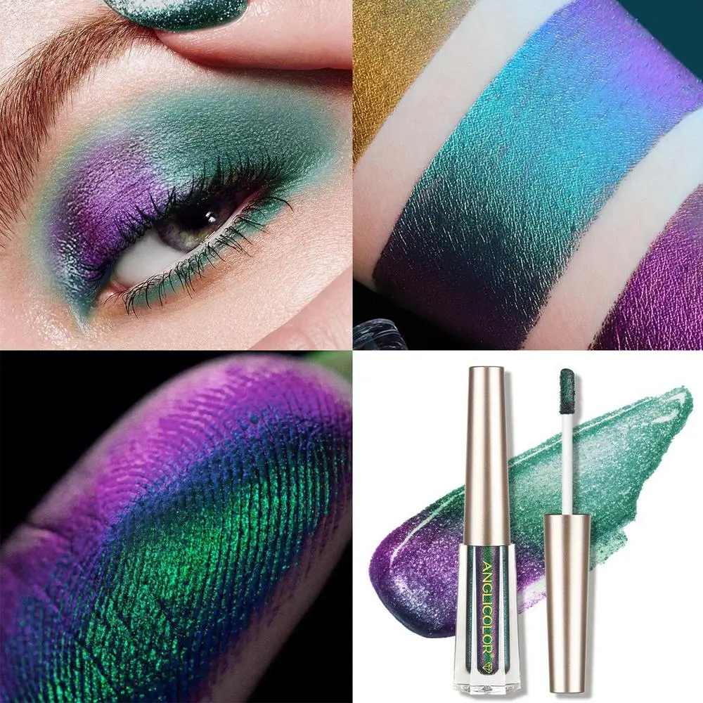 Liquid Chameleon Eyeshadow Makeup Chameleon Multichrome Makeup MultiChrome Eyeshadow Glitter Liquid Eye Shadow For Women Girls