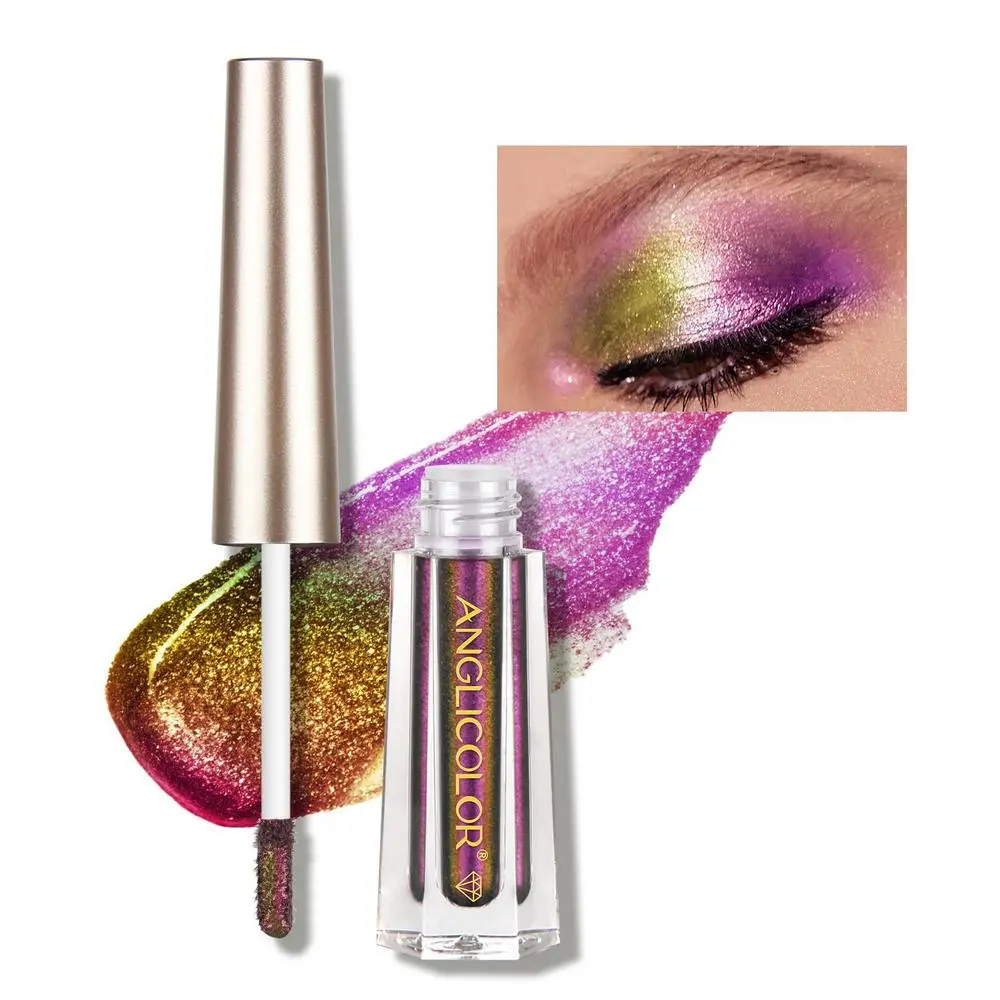 Liquid Chameleon Eyeshadow Makeup Chameleon Multichrome Makeup MultiChrome Eyeshadow Glitter Liquid Eye Shadow For Women Girls