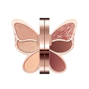 Brand 6 colors Eyeshadow palette butterfly Eye shadow lucky Koi Pearl Sequins Glitter Matte Makeup plate glitter eyeshadow