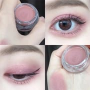 Eyeshadow Cream Glitter Matte Eye shadow Cream Contour Pigment Long Lasting Fine Shimmer Matte Natural Shadow Cream Eyes Makeup