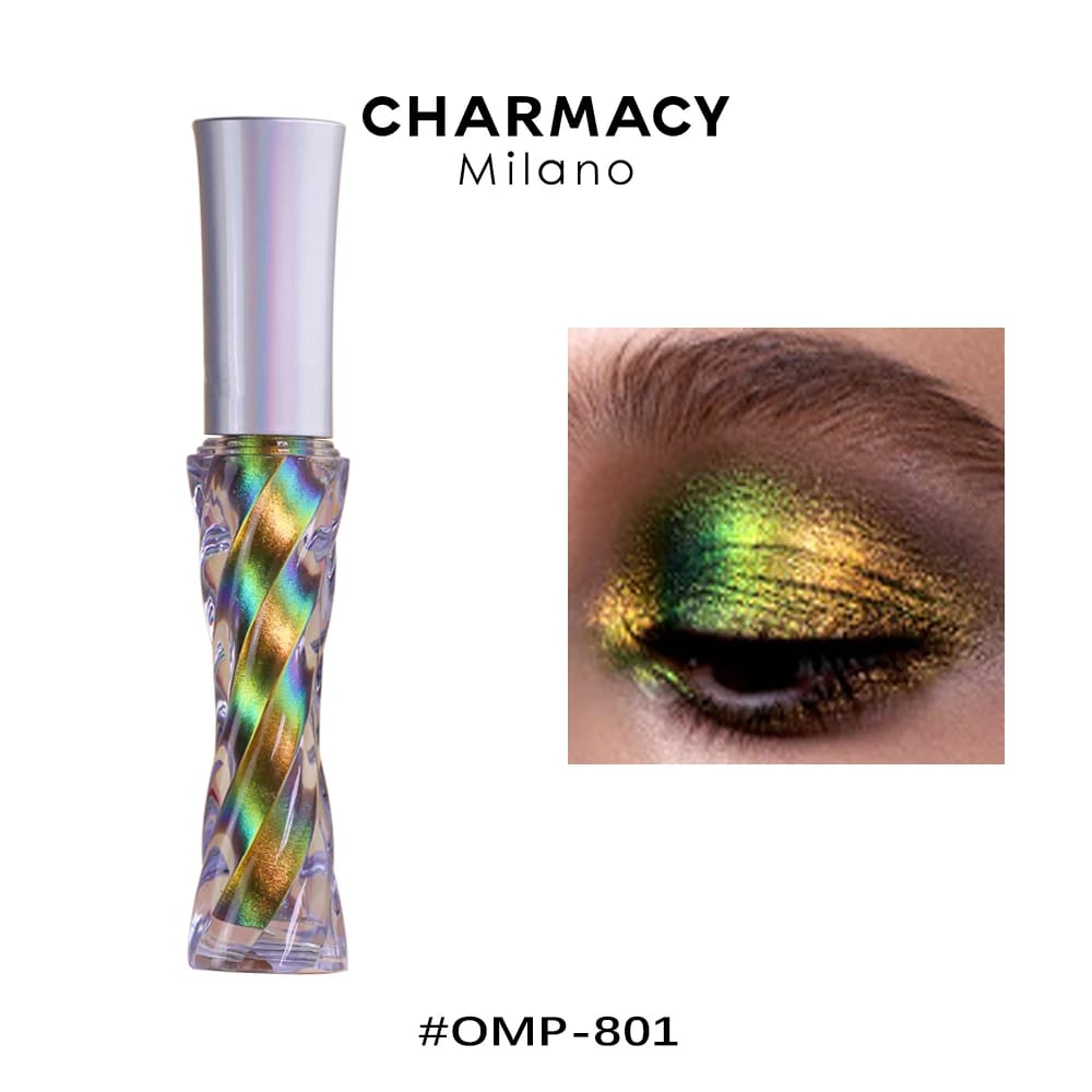 CHARMACY Glitter Professional Eyeshadow Chameleon Liquid Eyeshadow Shiny Long-lasting Eye Shadow High Quality Makeup Cosmetic
