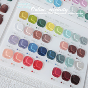 Rormays 15ml Gel nail polish Korean 60 Color Set Wholesale UV LED Gel Paint nail polish Art Gloss Lasting Gel Nail salon